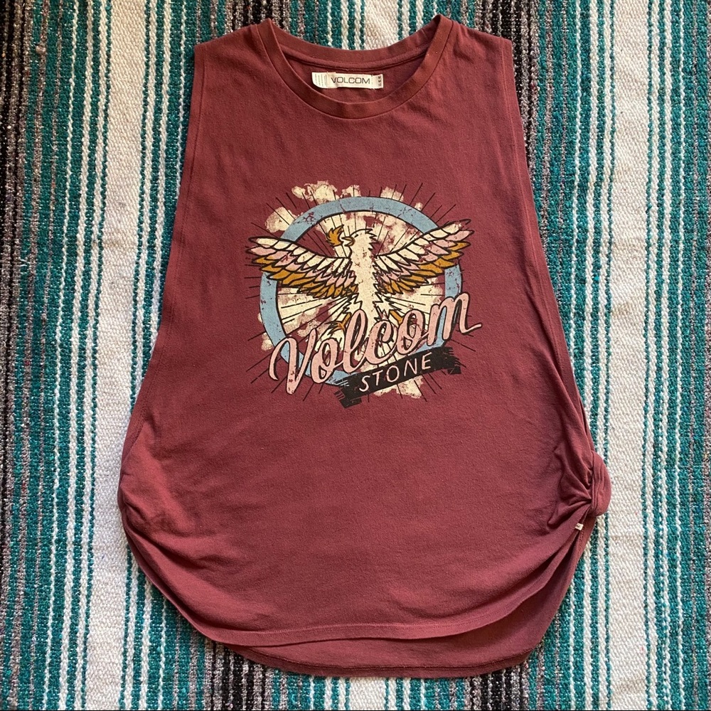 Volcom Stone Graphic Muscle Tank Top
